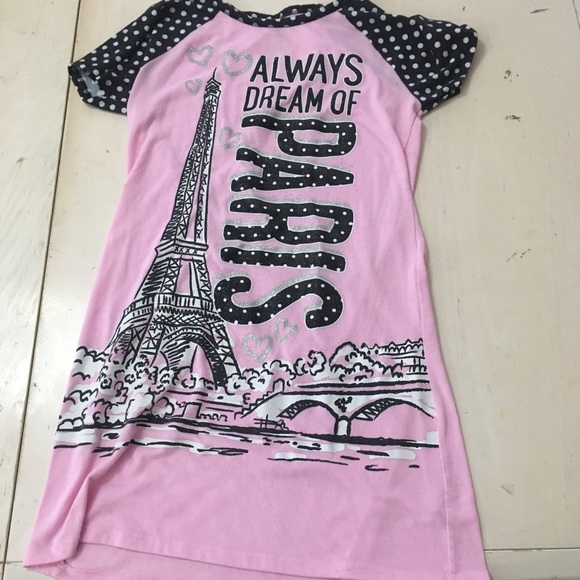 Robe De Nuit Fille Justice - Bleu Et Blanc - Taille 12 - Neuve Avec étiquettes